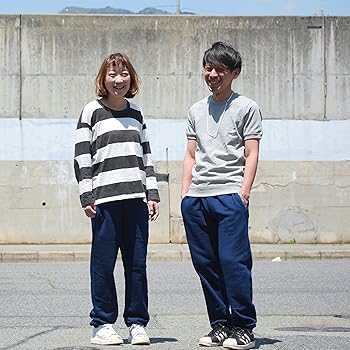 Amazon.co.jp: [工房壱] 藍染め スウェットパンツ メンズ